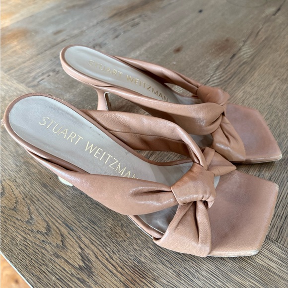 Stuart Weitzman Size 7 Playa Knot Slide Sandal - Picture 1 of 5